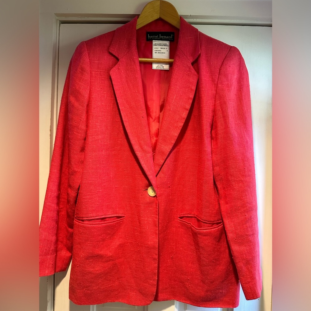 Harve Bernard Linen Jacket